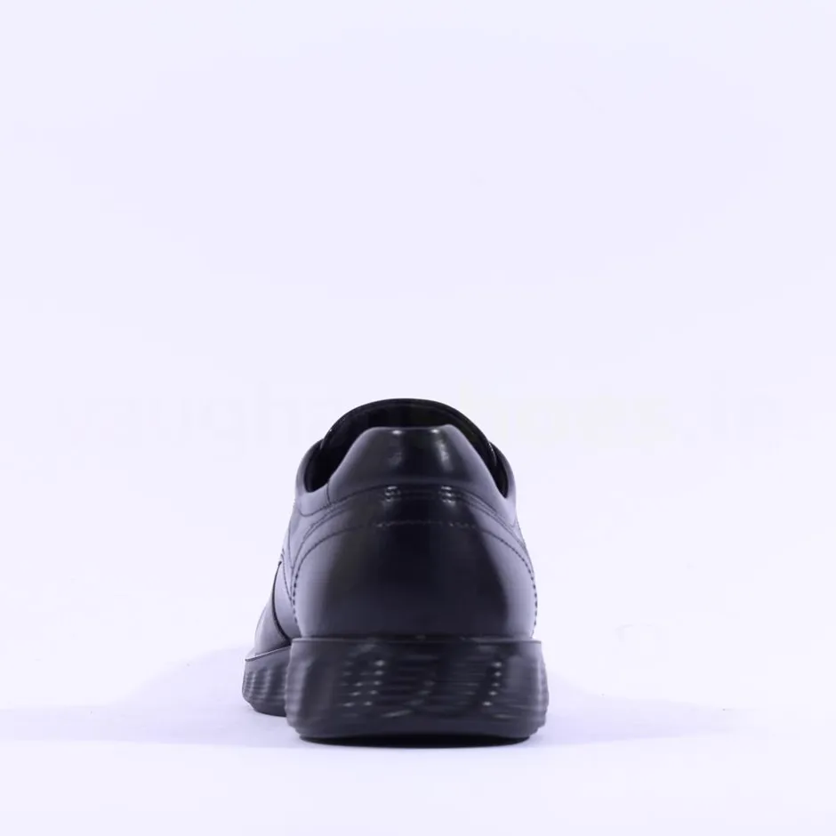 Ecco Men S. Lite Hybrid Laced Shoe - Black Leather