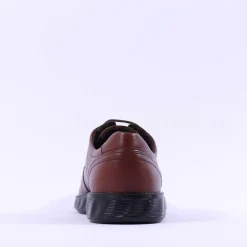 Ecco Men S. Lite Hybrid Laced Shoe - Cognac Leather