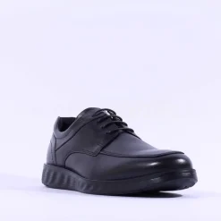 Ecco Men S. Lite Hybrid Laced Shoe - Black Leather