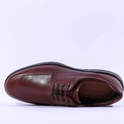Ecco Men S. Lite Hybrid Laced Shoe - Cognac Leather