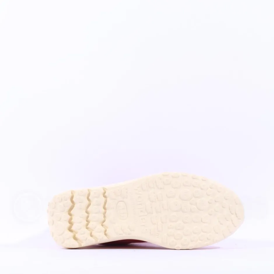Women Wonders Samira Bungee Lace Wedge Trainer - Rust Nubuck