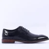 6th Sense Sammy Laced Toecap Dress Shoe - Black