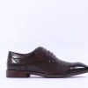 6th Sense Sammy Laced Toecap Dress Shoe - Cognac