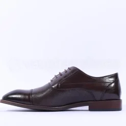 6th Sense Sammy Laced Toecap Dress Shoe - Cognac