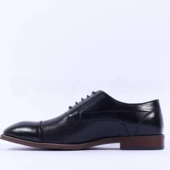 6th Sense Sammy Laced Toecap Dress Shoe - Black