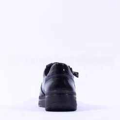 Women Ara Sapporo Side Zip Platform Trainer - Black Patent