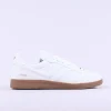 Women Tommy Bowe Ladies Serevi Gumsole Trainer - White Tan
