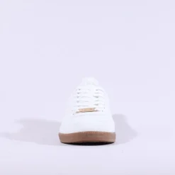 Women Tommy Bowe Ladies Serevi Gumsole Trainer - White Tan