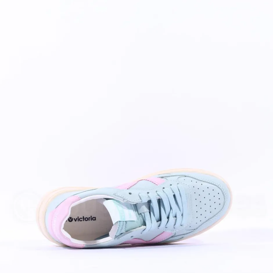 Women Victoria Seul Laced Platform Trainer - Jade