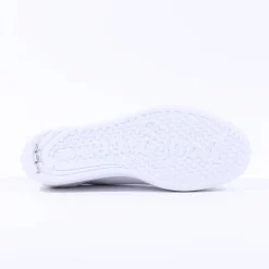 Women Paul Green Side Panel Laced Trainer - White Sparkle