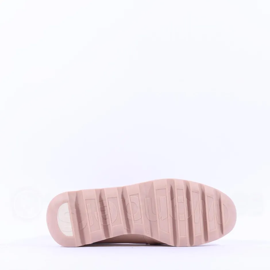 Women Wonders Sima Wedge Link Shoe - Nude Patent