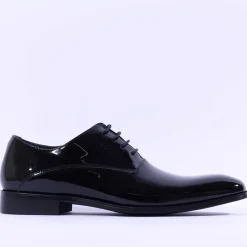 Tommy Bowe Simonds Laced Plain Toe - Black Patent