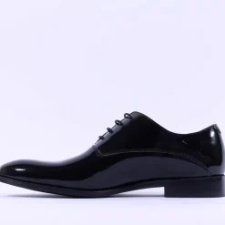 Tommy Bowe Simonds Laced Plain Toe - Black Patent