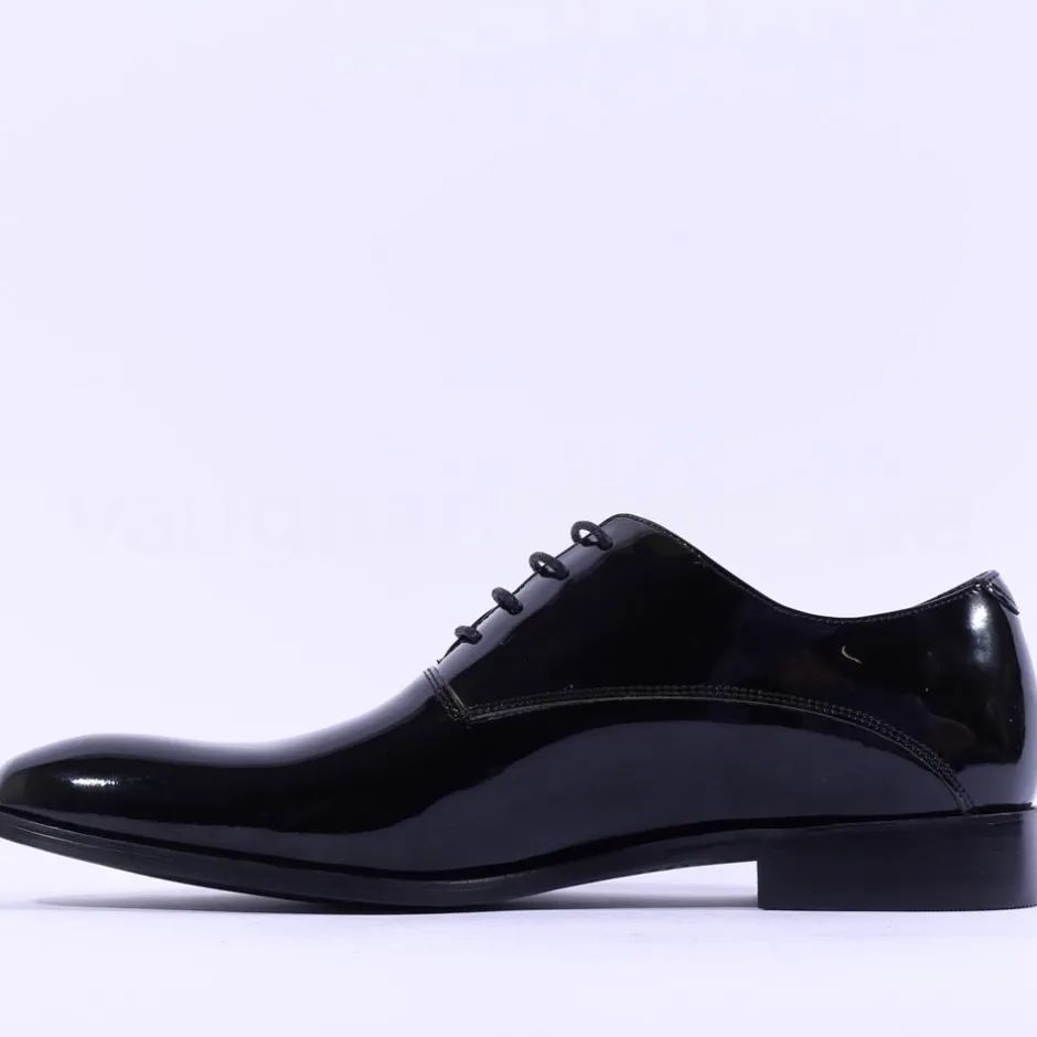 Tommy Bowe Simonds Laced Plain Toe - Black Patent