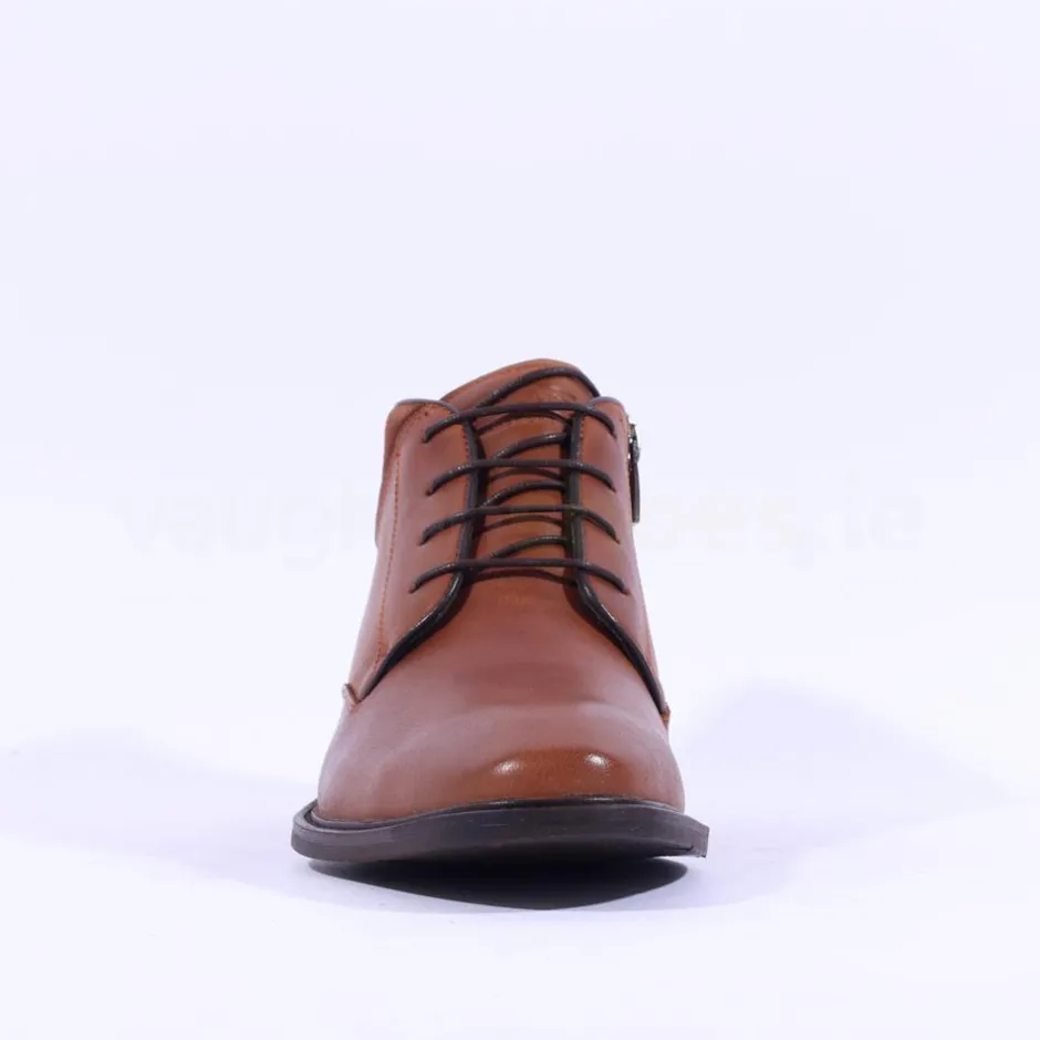 Escape Men Singspiel Laced Boot - Brandy