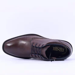 Escape Men Singspiel Laced Boot - Mahogany