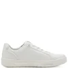 Women Jana Sitane Elasticated Lace Trainer - White Silver