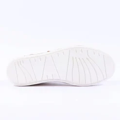 Women Jana Sitane Elasticated Lace Trainer - White Rose Gold