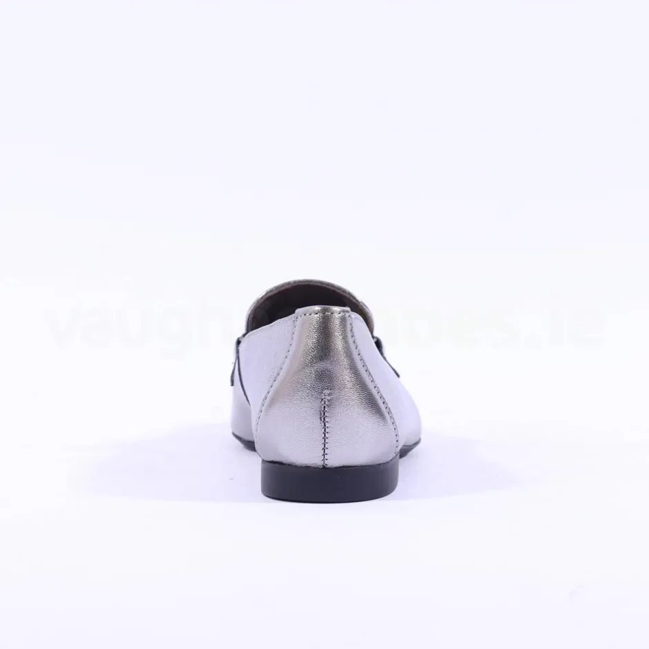 Women Paul Green Slip On Buckle Detail Loafer - Gun Metal