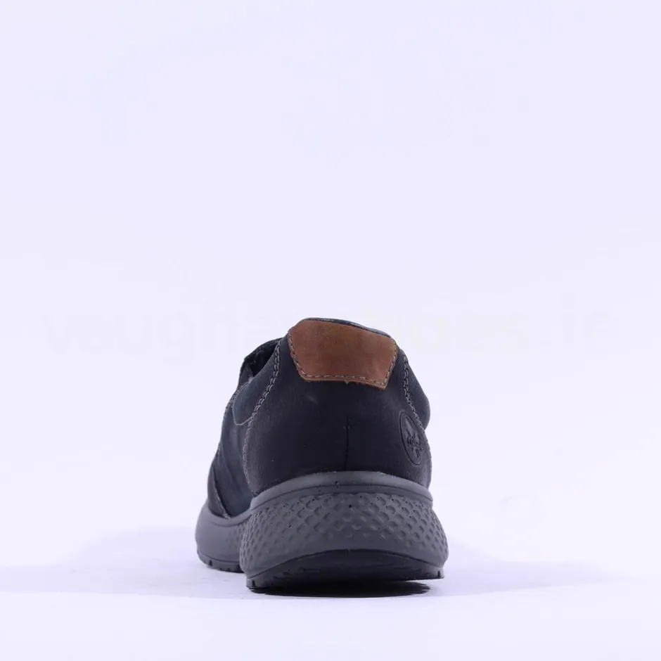 Rieker Men Slip On Shoe - Navy Nubuck