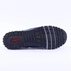 Women Rieker Slip On Shoe Link Detail - Blue