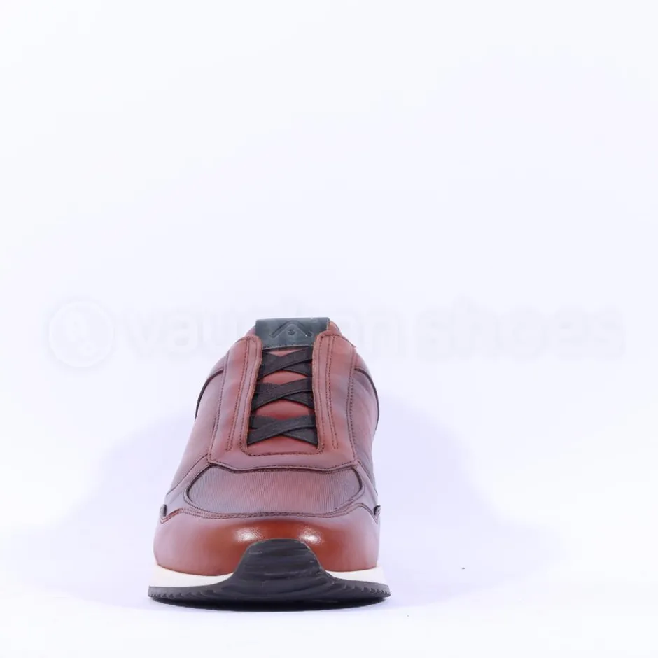 Ambitious Slow Laceless Trainer - Cognac Combi