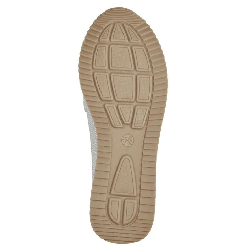 Women Jana Somon Loafer With Link Detail - White Rose Gold