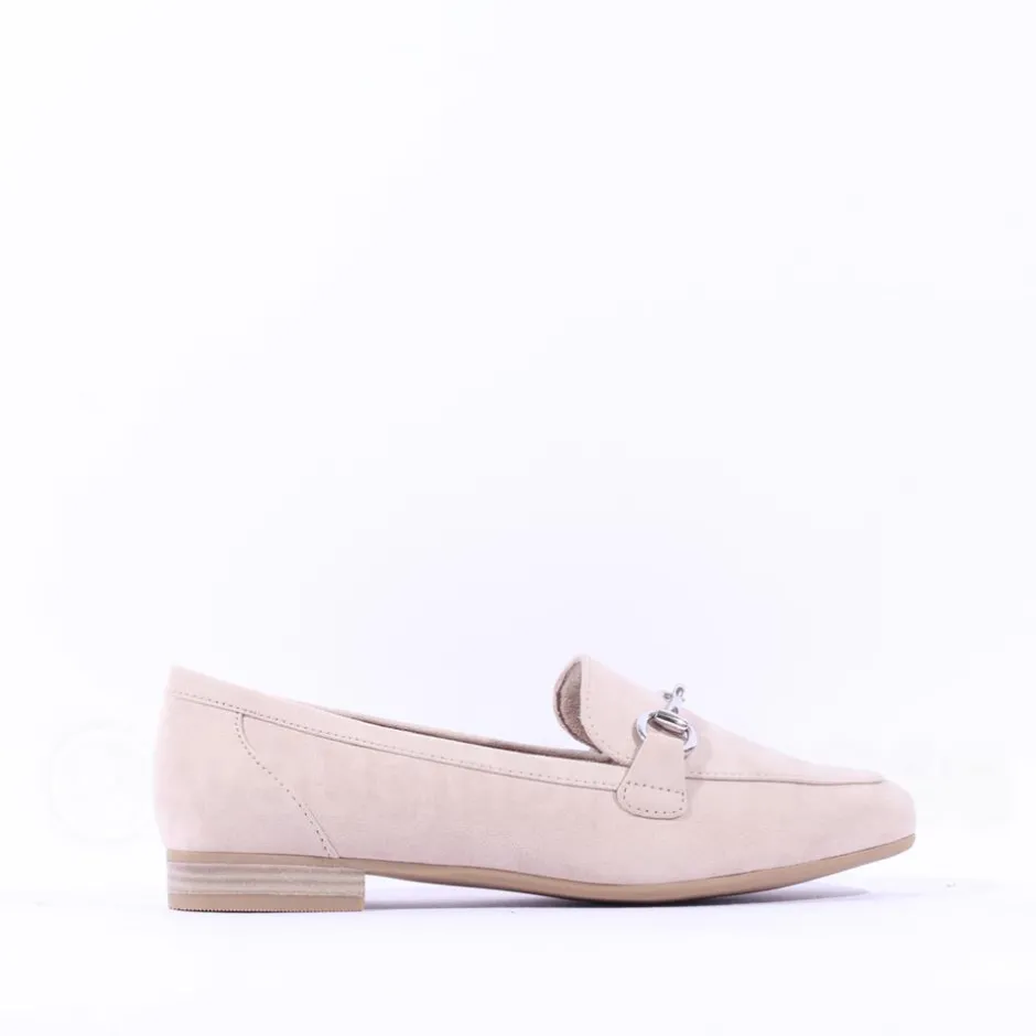 Women Marco Tozzi Sopi Slip On Buckle Loafer - Dune