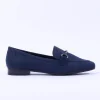 Women Marco Tozzi Sopi Slip On Buckle Loafer - Navy