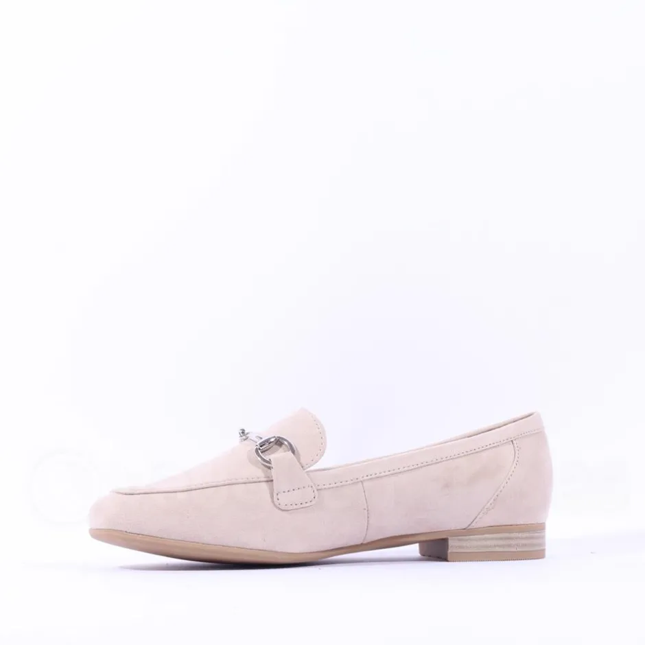 Women Marco Tozzi Sopi Slip On Buckle Loafer - Dune