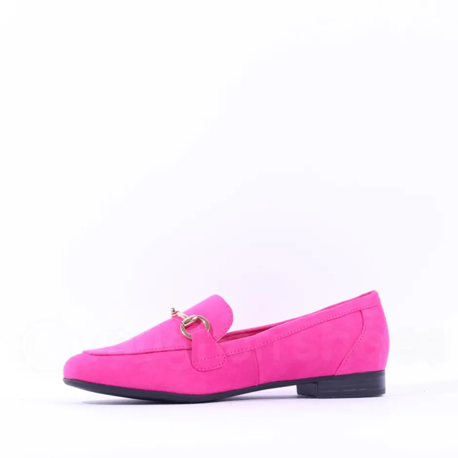 Women Marco Tozzi Sopi Slip On Buckle Loafer - Pink
