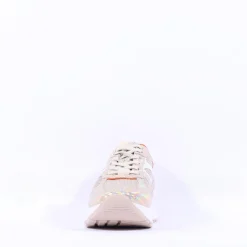 Women NeroGiardini Sporty Mesh Trainer - Gold Orange