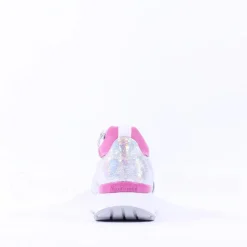 Women NeroGiardini Sporty Mesh Trainer - Silver Pink