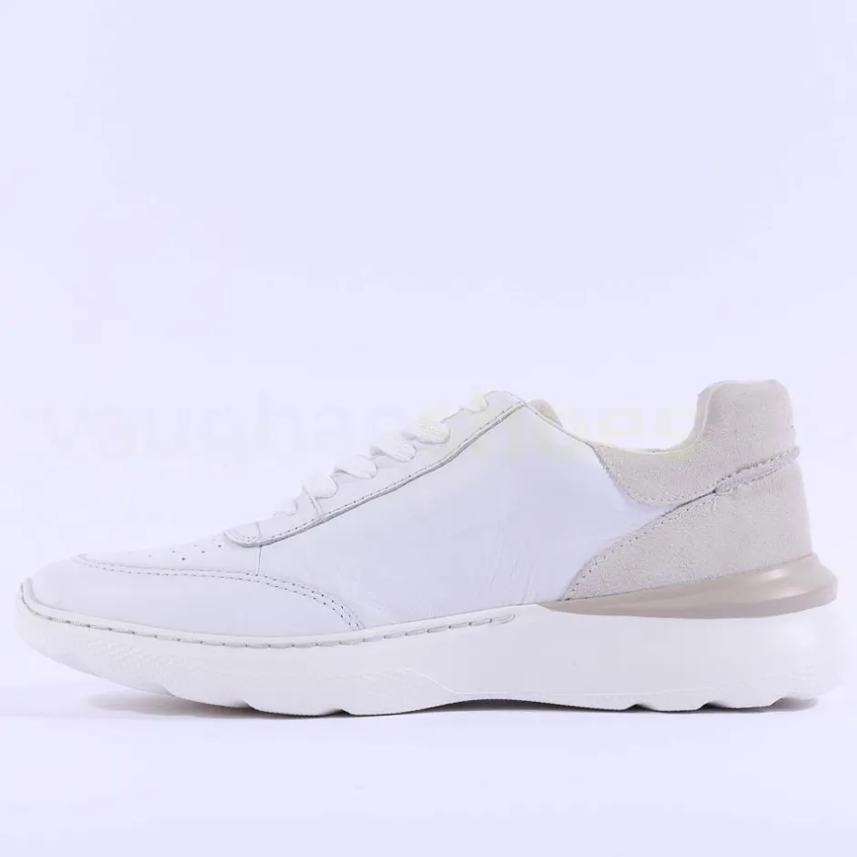Clarks Men Sprintlite Lace - White Combi Leather