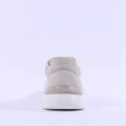 Clarks Men Sprintlite Lace - White Combi Leather
