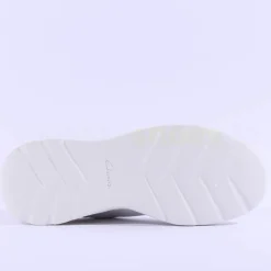 Clarks Men Sprintlite Lace - White Combi Leather