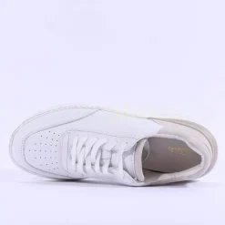 Clarks Men Sprintlite Lace - White Combi Leather