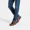 Ecco Men St1 Hybrid Laced - Cognac Leather