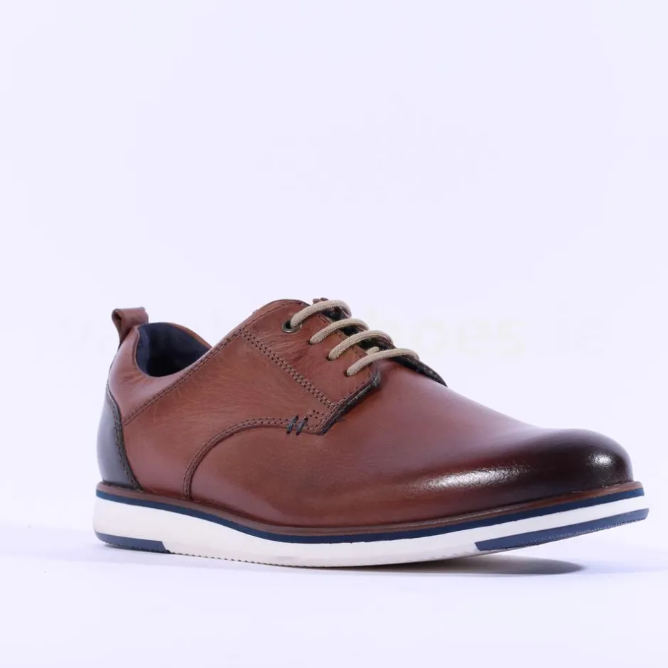 Dubarry Men Stafford Laced Casual Shoe - Tan Leather
