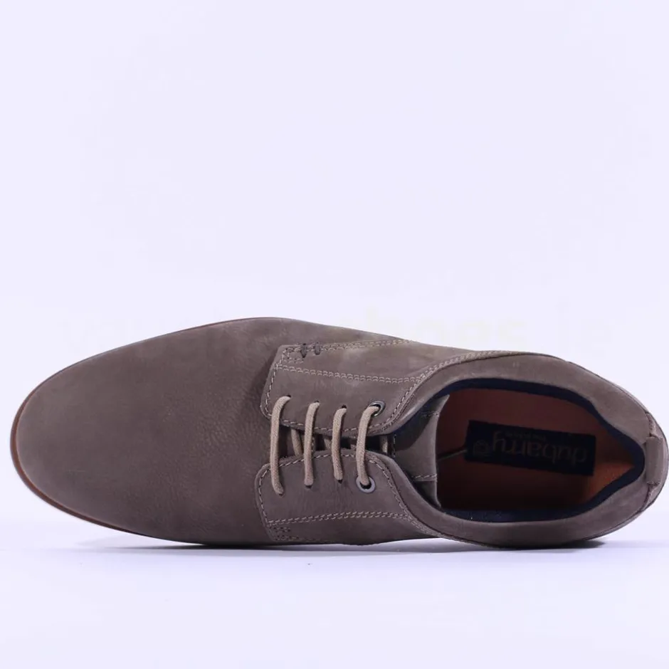 Dubarry Men Stafford Laced Casual Shoe - Grey Nubuck