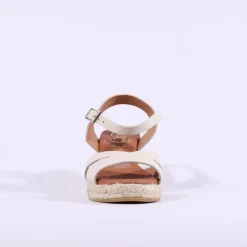 Women Oh My Sandals Strap Slingback Espadrille - Cream