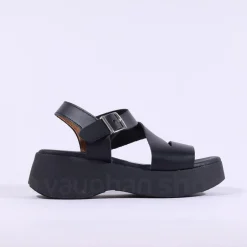 Women Oh My Sandals Strappy Platform Sandal - All Black