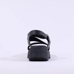 Women Oh My Sandals Strappy Platform Sandal - All Black