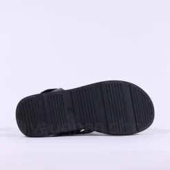 Women Oh My Sandals Strappy Platform Sandal - All Black