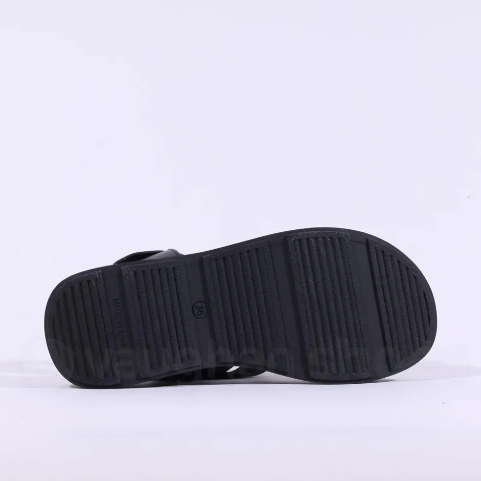Women Oh My Sandals Strappy Platform Sandal - All Black