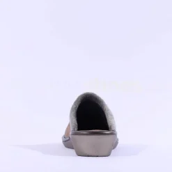 Women Nordikas Women Suede Mule House Slipper - Taupe Suede