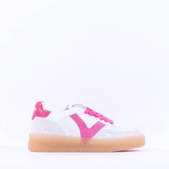 Women Victoria Suel Gum Sole Platform Trainer - Fuchsia
