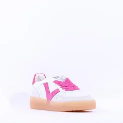 Women Victoria Suel Gum Sole Platform Trainer - Fuchsia
