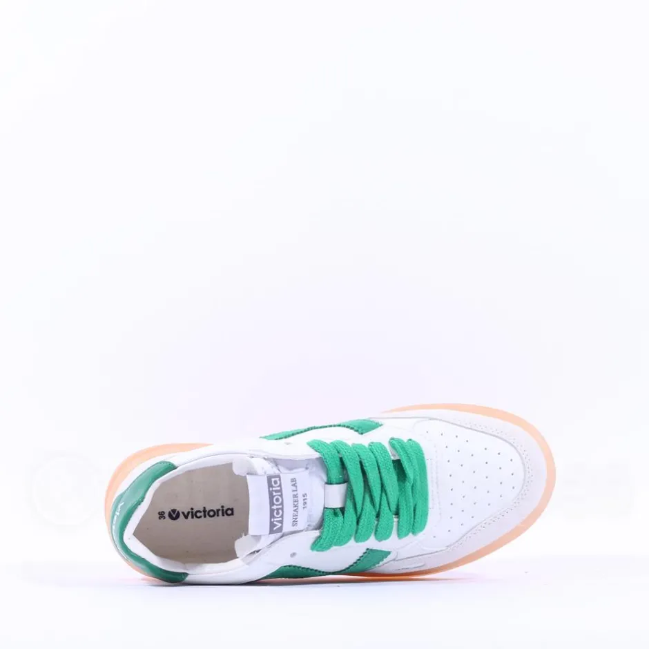 Women Victoria Suel Gum Sole Platform Trainer - Verde
