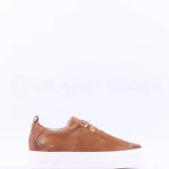 Women Paul Green Super Soft Platform Trainer - Tan Suede